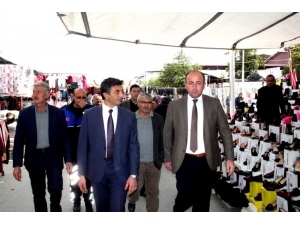 Sarıgöl’ün Yeni Tuhafiye Pazarı Hizmete Girdi