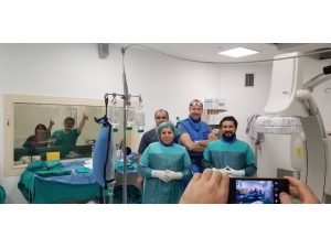 Isparta Şehir Hastanesi’nde 2018’in 2000’inci Anjiyo Pozu