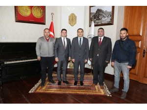 Gazeteciler Cemiyetinden Kars Valisi Türker Öksüz’e Ziyaret