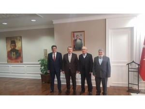 Başkan Yalçın’ın, Sağlık Bakan Yardımcısı Eldemir’e Hayırlı Olsun Ziyareti