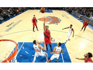 Nba’de Portland Deplasmanda New York Knicks’i Mağlup Etti