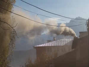 Hakkari’deki Hava Kirliliği Tedirgin Ediyor