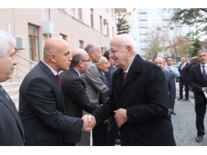 Eski Tbmm Başkanı İsmail Kahraman’dan Vali Çiftçi’ye Ziyaret