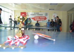 Siverek’te Liselerarası Masa Tenisi Turnuvası