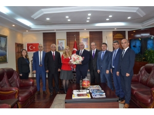 Öğretmenlerden Başkan Aydın Yılmazer’e Ziyaret