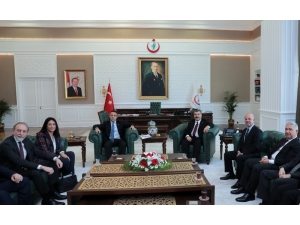 Bakan Koca, Tüsiad Heyetini Kabul Etti