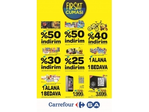 Carrefoursa’dan Fırsat Cuması