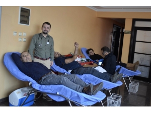 Salihli Ticaret Borsası’ndan Kan Bağışı