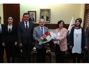 Vali Çakacak, ‘Öğretmenler Günü’ Dolayısıyla Öğretmenleri Kabul Etti