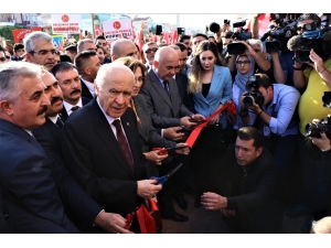 Bahçeli, Antalya’da Partisinin İl Binasını Açtı
