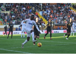 Spor Toto Süper Lig: Aytemiz Alanyaspor: 1 - Kayserispor: 0 (İlk Yarı)