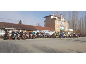 Motosiklet Tutkunları Çavdarhisar’da Buluştu