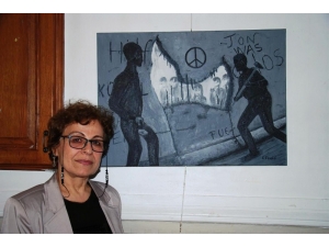 Ekmekçi, Berlin Duvarı’nın Yıkımını Fırçasıyla Anlattı