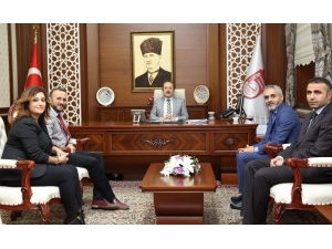 Sağlık-sen Bayburt Şubesinden Vali Pehlivan’ı Ziyaret