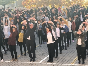 Öğrencilere "Fiziksel Aktivite "Etkinliği