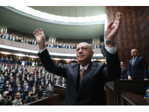 Cumhurbaşkanı Erdoğan: "Ülkemizi 12 Mil Meselesinde Adeta Ege Denizi’ne Ayak Basamaz, Kıbrıs Meselesinde De Kendi Haklarını Savunamaz Duruma Getirme Gayretleri Açık Söylüyorum Beyhudedir. Uluslararası Hukuktan Ve Teamül