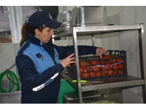 Zabıta Müdürlüğü’nden Yemek Üretim Tesislerinde Denetim