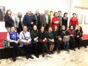 Adana Ressamlar Derneği Karma Resim Sergisi Açtı