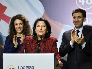 Gürcistan’ın İlk Kadın Cumhurbaşkanı