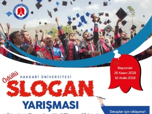 Hakkari Üniversitesinden Ödüllü Slogan Yarışması