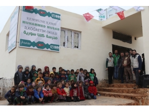 Fetih-der Ve İhh’dan İdlib’e Okul