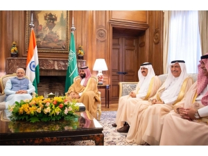Veliaht Prens Salman, Hindistan Başbakanı Modi İle Görüştü