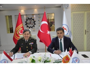 2. Ana Bakım Fabrika Müdürlüğü Atış Poligonunu Gençlik Hizmetleri Ve Spor Müdürlüğü’ne Devretti