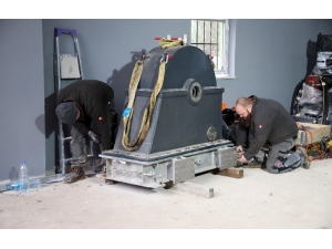 Keremali Hes’te Türbin Montajı Başladı