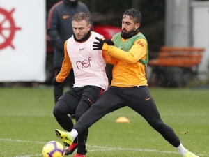 Galatasaray, Beşiktaş Derbisi Hazırlıklarını Sürdürdü