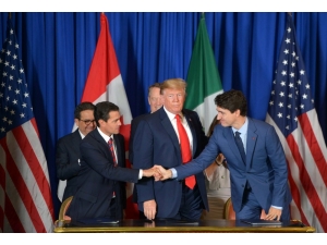 Abd, Meksika Ve Kanada Liderleri Nafta’nın Yerini Alacak Anlaşmayı İmzaladı