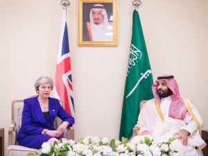 Suudi Arabistan Veliaht Prensi, İngiltere Başbakanı Theresa May İle Görüştü