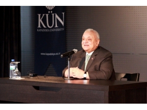 Eski Kültür Ve Turizm Bakanı Koç, Kapadokya Üniversitesinde Konferans Verdi