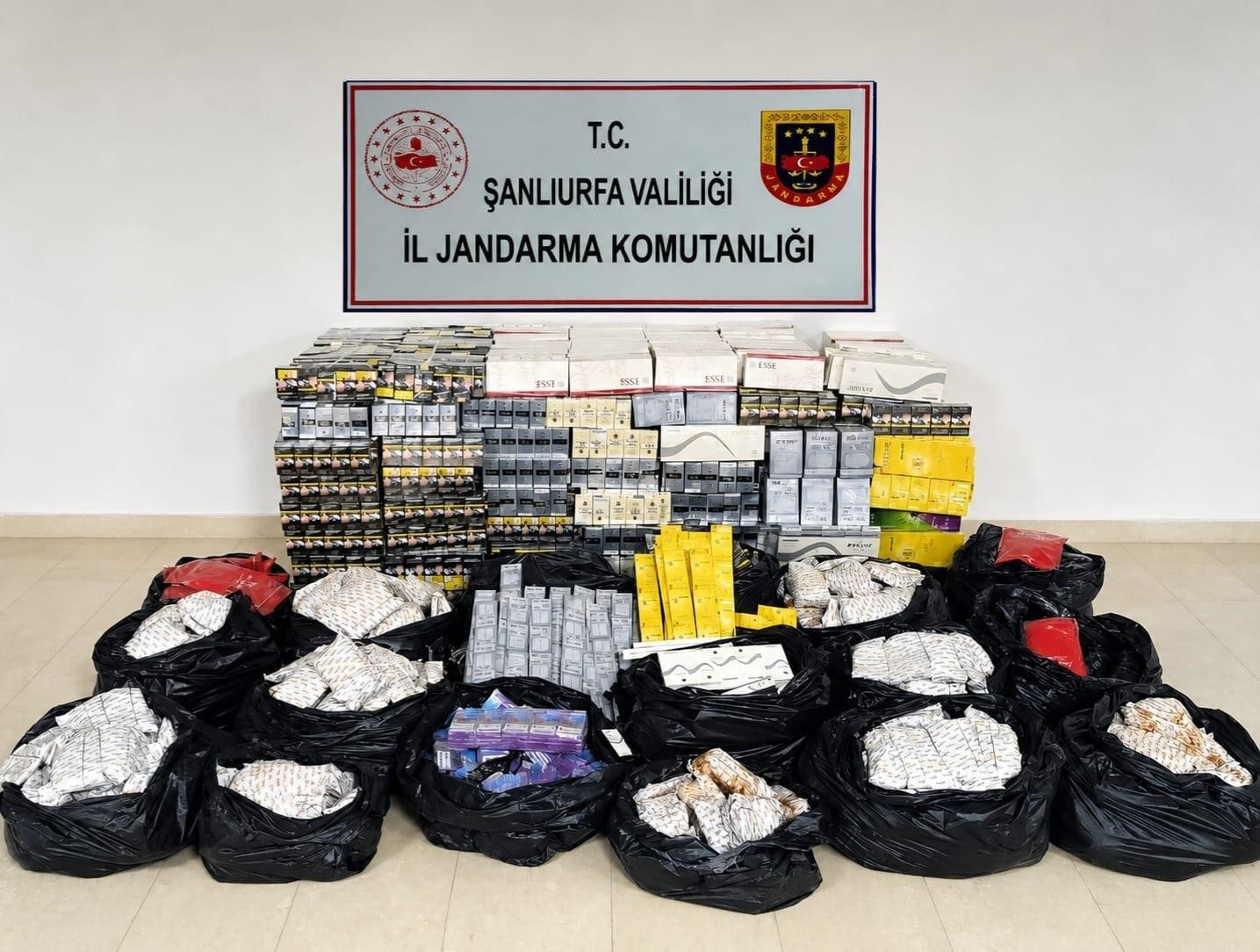 sanliurfa-da-2-milyon-liralik-kacakcilik-operasyonu