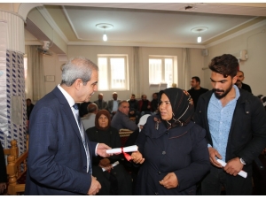 Haliliye’de 131 Maliki Tapularına Kavuştu