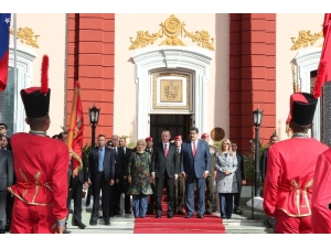 Cumhurbaşkanı Erdoğan Venezuela’da Resmi Törenle Karşılandı