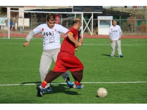 Ağrı’da ’3 Aralık Dünya Engelliler Günü’nde Engelliler Maç Yaptı