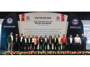 Uçak, Eğitim Bir-sen ‘13’üncü Türkiye Buluşması’na Katıldı