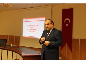 Afad Personeline Kadına Yönelik Şiddetle Mücadele Eğitimi