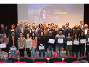 Yeni Nesil 25 Gazeteci Sertifikalarını Aldı