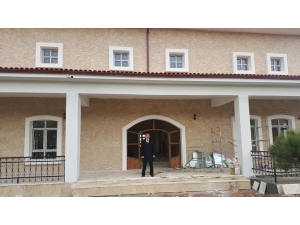 Başkan Yalçın, Hanımlar Lokalinin İnşaat Çalışmalarını Yerinde İnceledi