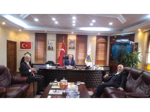 Başmüşavir Şallı’dan, Başkan Yılmazer’e Ziyaret
