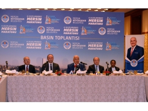 4. Uluslararası Mersin Maratonu Basın Toplantısı Yapıldı
