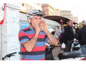 "Ambulans Ali" Bu Kez Soğuk Havada Atletle Uzak Doğu Dövüş Sanatını Denedi