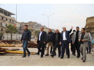 Şanlıurfa’da Viyadük Ve Kavşak Çalışmaları