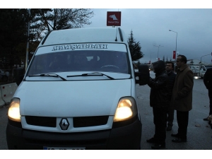 Sungurlu’da Servis Araçları Denetlendi