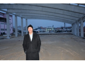 Şuhut’ta Kapalı Pazar İnşaatında Sona Yaklaşılıyor