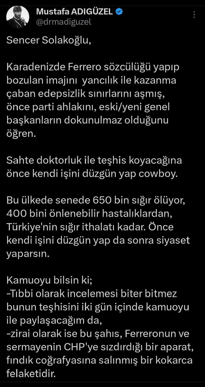 chp-li-vekil-adiguzel-den-sencer-solakoglu-na-sahte-doktorluk-ile-teshis-koyacagina-once-isini-yap-sonra-siyaset-yaparsin