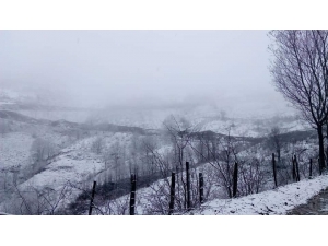 Tokat’ta Kar Yağışı