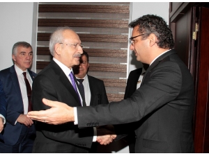 Kktc Başbakanı Erhürman, Kılıçdaroğlu’nu Kabul Etti