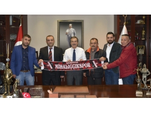Mihalıççıkspor’dan Ataç’a Ziyaret